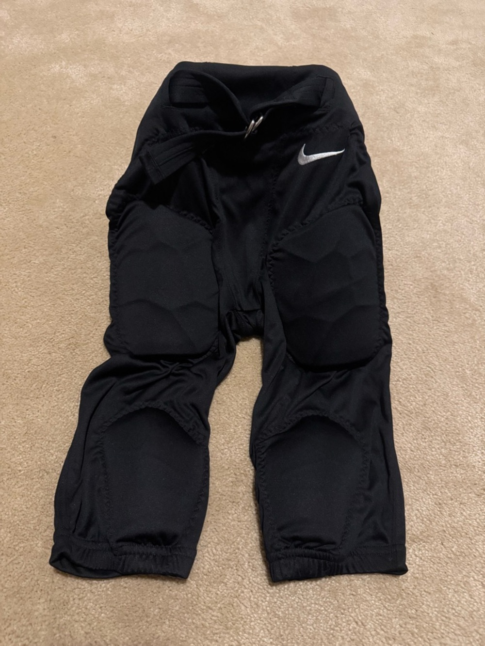 Nike Kids Black Padded Practice Pants